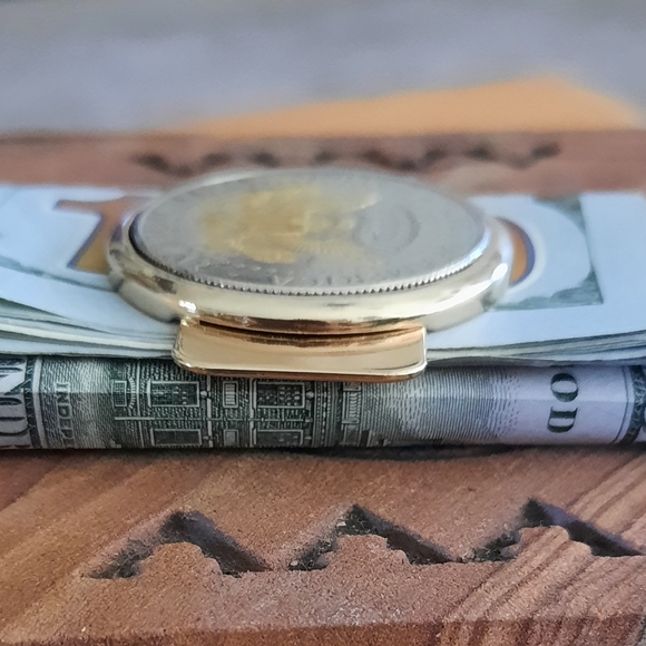 Collectors "JFK" U.S. Half Dollar Money Clip NWT - Picture 13 of 15